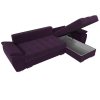 Угловой диван Нэстор (велюр фиолетовый) - Изображение 3